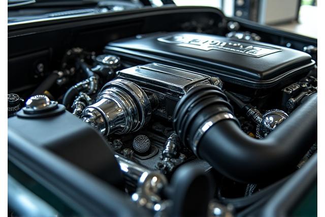 Meticulously engineered Bentley W12 engine